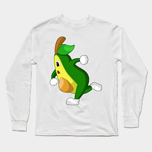 Avocado Runner Running Sports Long Sleeve T-Shirt